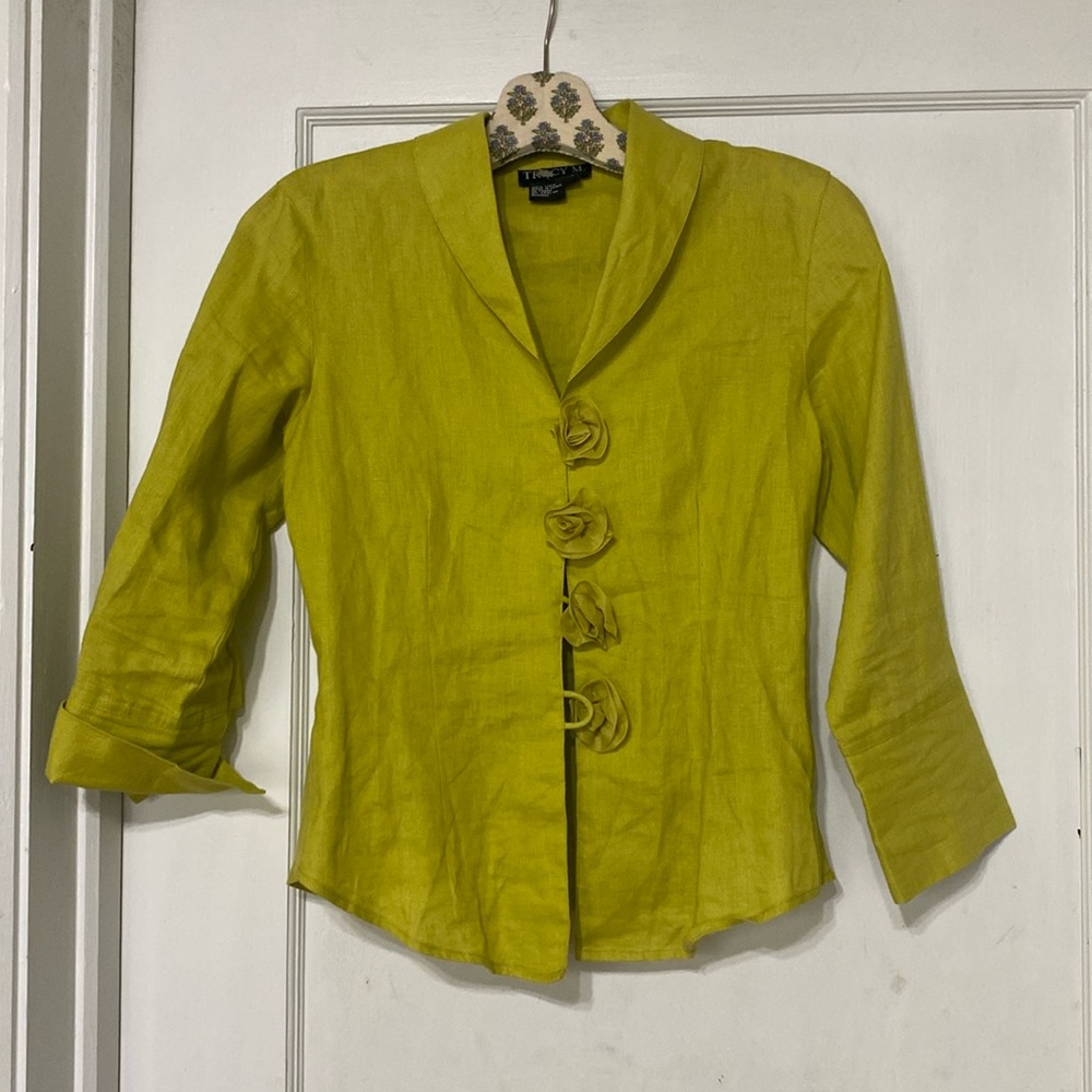 WOMANS LINEN SHIRT/JACKET